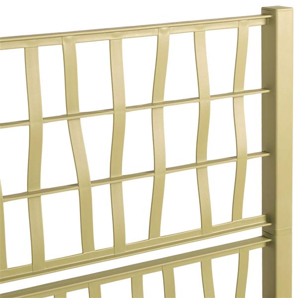 Grote foto vidaxl tuindruppel met trellis groen 80 x 36 x 140 cm pp tuin en terras overige tuin en terras