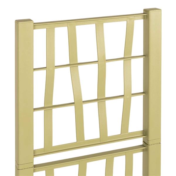 Grote foto vidaxl tuindruppel met trellis groen 36 x 36 x 140 cm pp tuin en terras overige tuin en terras