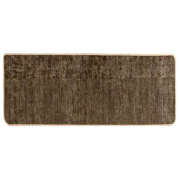 Grote foto vidaxl vloerkleedloper marsa bosgroen 100 x 200 cm polyester en pvc huis en inrichting vloerbedekking en kleden