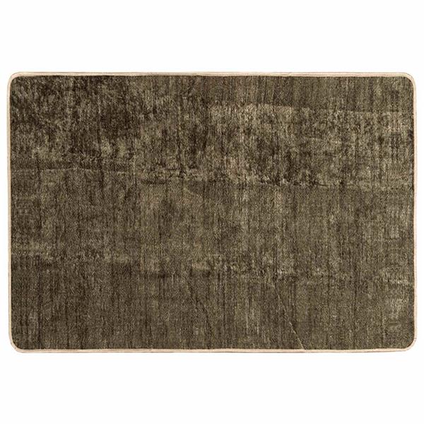Grote foto vidaxl vloerkleedloper marsa bosgroen 100 x 150 cm polyester en pvc huis en inrichting vloerbedekking en kleden