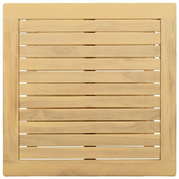 Grote foto vidaxl bijzettafel olie naturel 60 x 60 x 45 cm massief acaciahout huis en inrichting eettafels