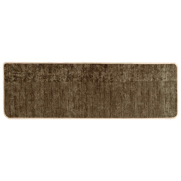 Grote foto vidaxl vloerkleedloper marsa bosgroen 100 x 350 cm polyester en pvc huis en inrichting vloerbedekking en kleden