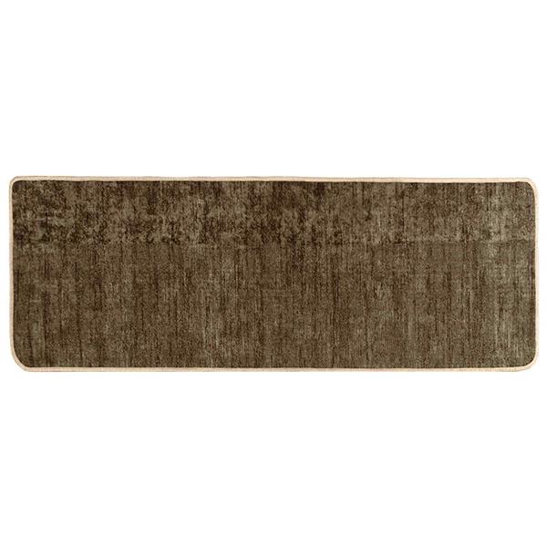 Grote foto vidaxl vloerkleedloper marsa bosgroen 100 x 250 cm polyester en pvc huis en inrichting vloerbedekking en kleden