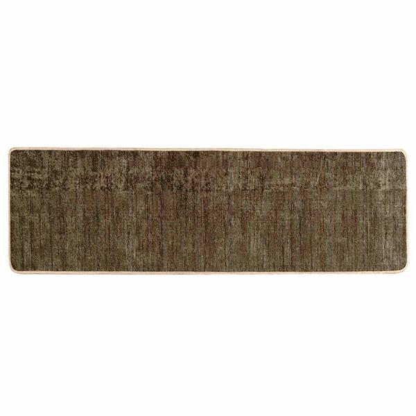 Grote foto vidaxl vloerkleedloper marsa bosgroen 50 x 150 cm polyester en pvc huis en inrichting vloerbedekking en kleden