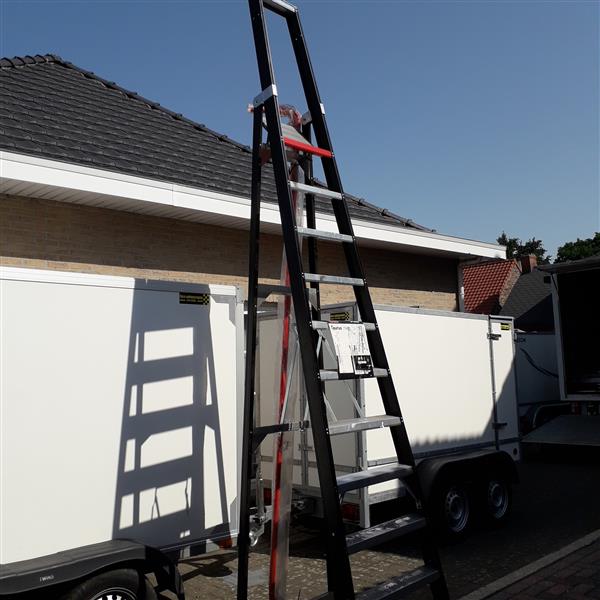 Grote foto trapladder altrex doe het zelf en verbouw ladders en trappen