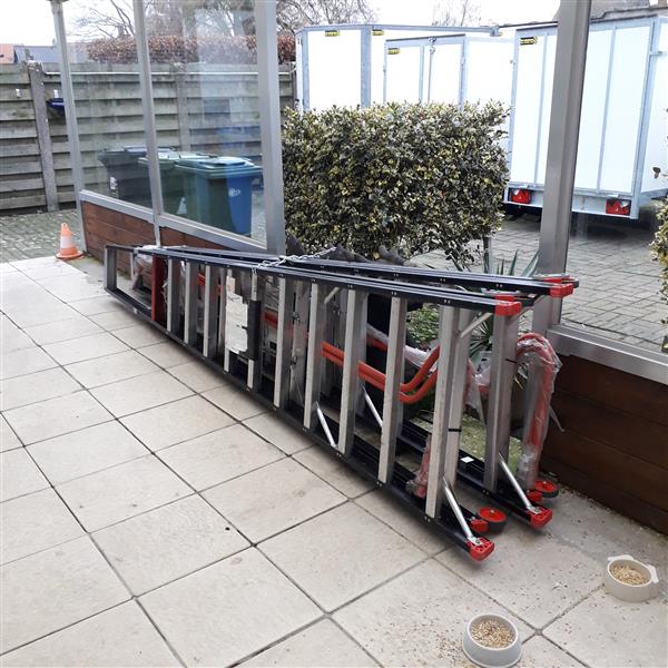 Grote foto trapladder altrex doe het zelf en verbouw ladders en trappen