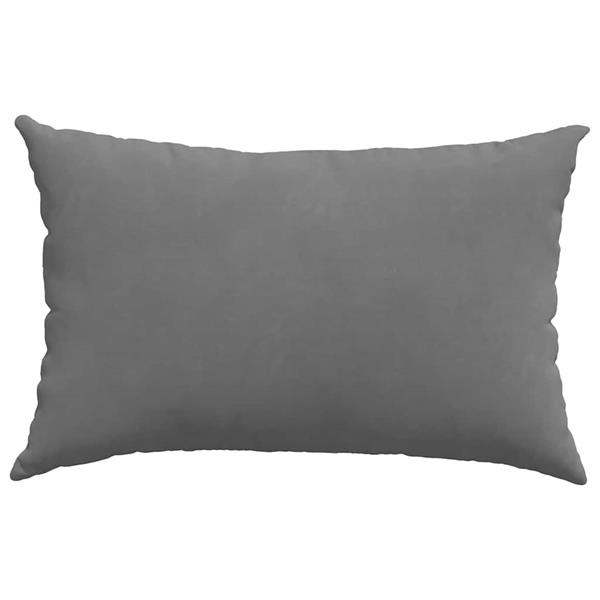 Grote foto vidaxl sofa kussens 2 stuks donkergrijs 60 x 40 cm stof huis en inrichting woningdecoratie