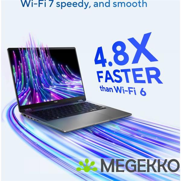 Grote foto asus vivobook 14 flip tp3407sa ql039w 14 intel core ultra 7 computers en software overige computers en software