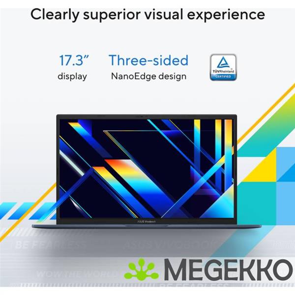 Grote foto asus vivobook 17 x1704va au1219w 17.3 intel core 5 computers en software overige computers en software