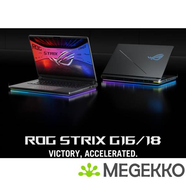 Grote foto asus rog strix g16 g615lp s5087w 16 intel core ultra 9 rtx 5070 gaming laptop computers en software overige computers en software