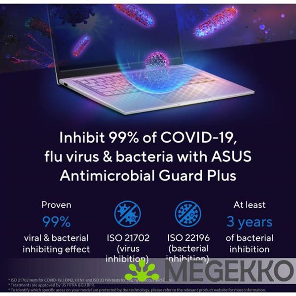 Grote foto asus vivobook 17 x1704va au1219w 17.3 intel core 5 computers en software overige computers en software