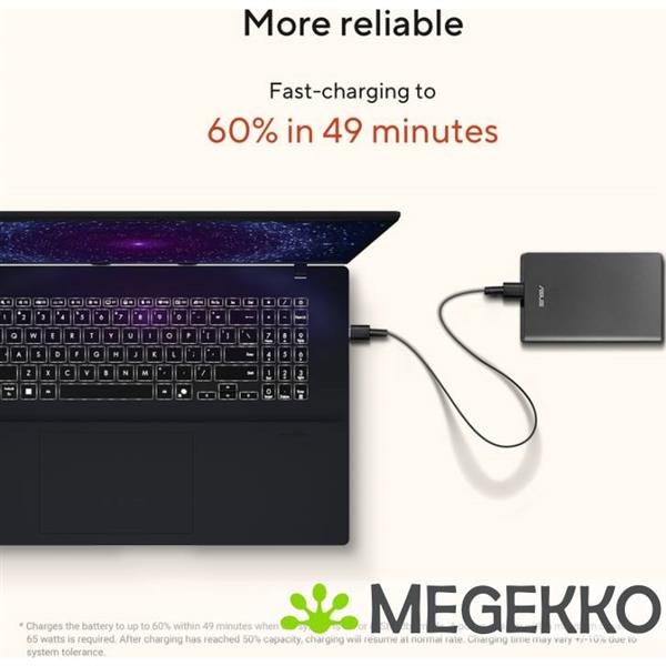 Grote foto asus vivobook 18 m1807ga s8004w 18 amd ryzen ai 7 computers en software overige computers en software