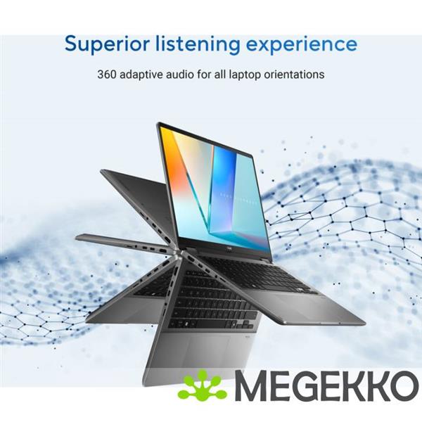 Grote foto asus vivobook 14 flip tp3407sa ql039w 14 intel core ultra 7 computers en software overige computers en software