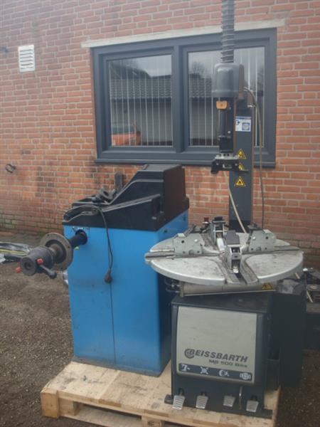 Grote foto banden apparaat beissbarth ms 500 bike balanceer auto diversen gereedschap
