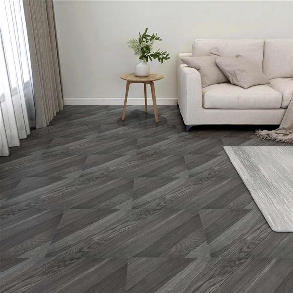 Grote foto vidaxl vloerplanken 55 pcs grijs 5 11 m pvc doe het zelf en verbouw tegels