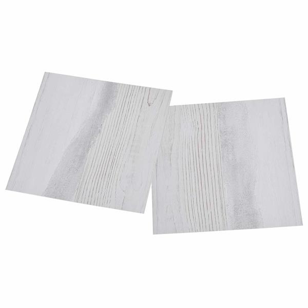 Grote foto vidaxl vloerplanken 5 11 m 55 pcs pvc wit en lichtgrijs doe het zelf en verbouw tegels
