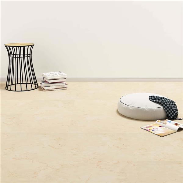 Grote foto vidaxl vloerplanken 5 11 m 55 pcs pvc donkerbeige doe het zelf en verbouw tegels