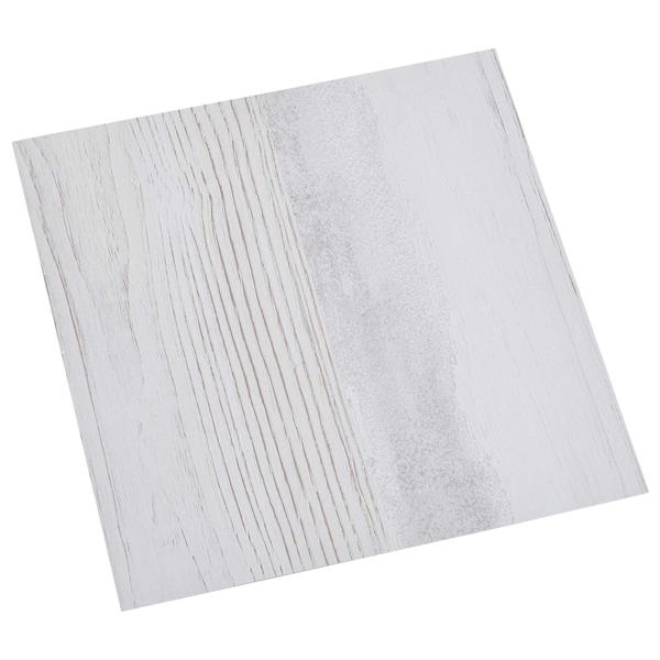 Grote foto vidaxl vloerplanken 5 11 m 55 pcs pvc wit en lichtgrijs doe het zelf en verbouw tegels