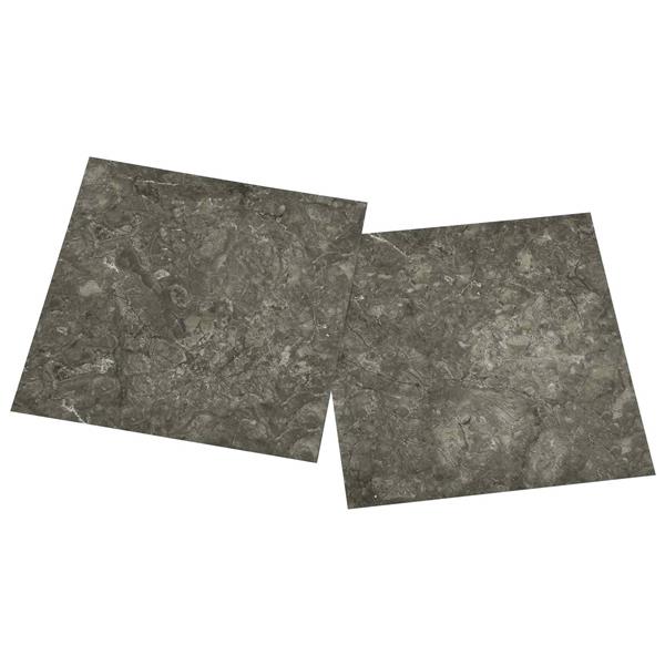 Grote foto vidaxl vloerplanken 5 11 m 55 pcs pvc grijs en wit doe het zelf en verbouw tegels