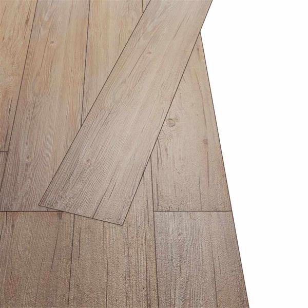 Grote foto vidaxl vloerplanken 36 pcs eikenbruin 5 02 m pvc doe het zelf en verbouw tegels
