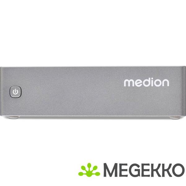 Grote foto medion s06 md35315 intel core i3 i3 1315u 8gb 512gb mini pc zonder os zilver computers en software overige computers en software