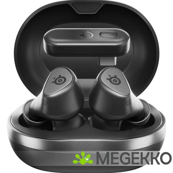 Grote foto steelseries arctis gamebuds zwart audio tv en foto koptelefoons