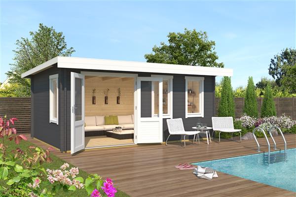 Grote foto nieuw modern blokhut 44mm baruda 53 tuin en terras tuinhuisjes en blokhutten