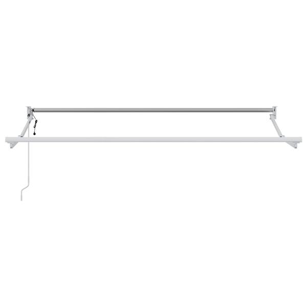 Grote foto vidaxl elektrisch uitschuifbaar zonnescherm frame wit 3 5 x 2 m tuin en terras overige tuin en terras