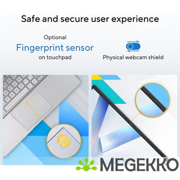 Grote foto asus vivobook 15 x1504va bq5508w 15.6 core 5 computers en software overige computers en software