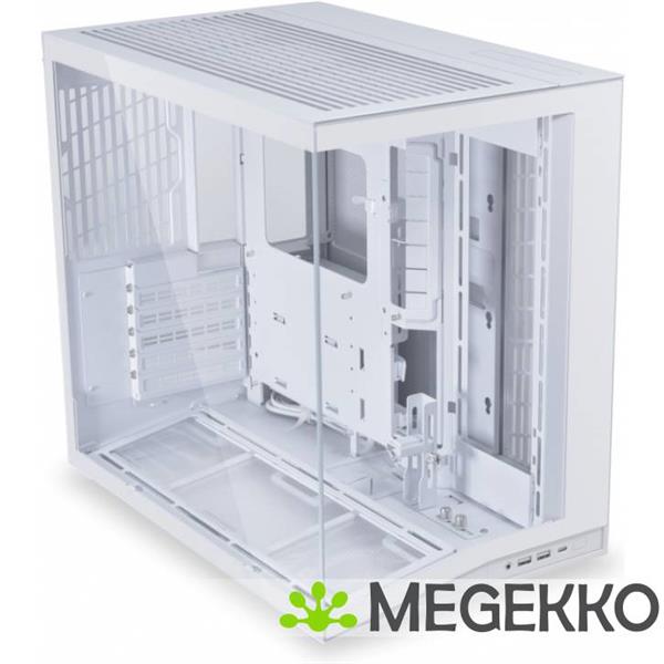 Grote foto lian li pc o11 dynamic mini v2 white computers en software behuizingen en kasten