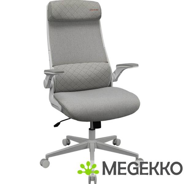 Grote foto cougar gaming stryder bureaustoel lichtgrijs spelcomputers games overige merken