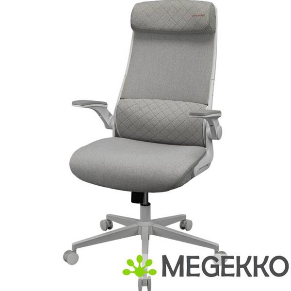 Grote foto cougar gaming stryder bureaustoel lichtgrijs spelcomputers games overige merken