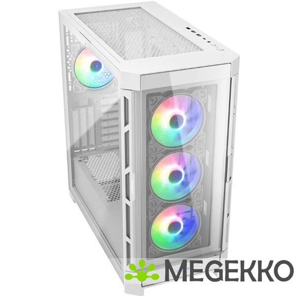 Grote foto cougar gaming duoface pro rgb midi tower wit computers en software behuizingen en kasten