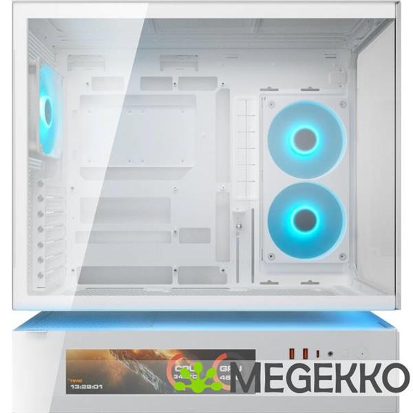 Grote foto cougar gaming cfv235 vision midi tower wit computers en software behuizingen en kasten