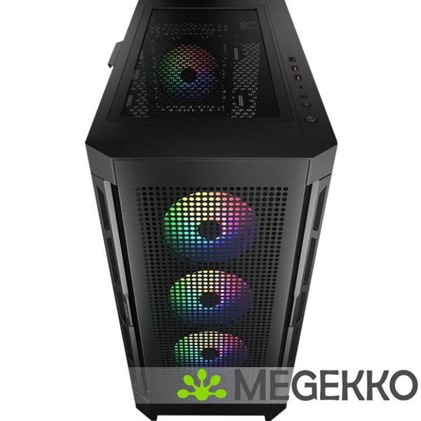 Grote foto cougar gaming duoface pro rgb midi tower zwart computers en software behuizingen en kasten