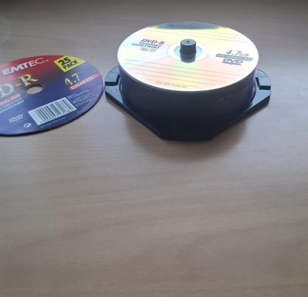 Grote foto emtec spindle met 23 dvd r van 4.7 gb nieuw computers en software cd roms dvd en blu rays schrijfbaar