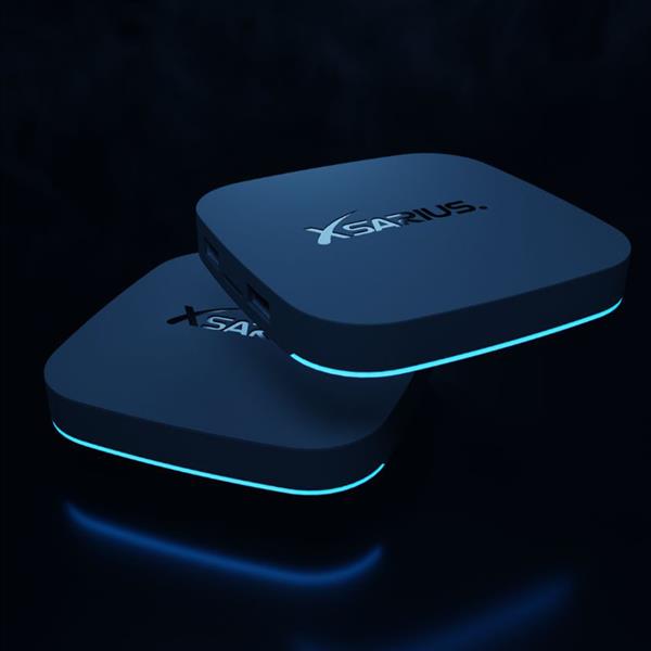 Grote foto retour product xsarius avant 3 ultra black iptv box telecommunicatie zenders en ontvangers
