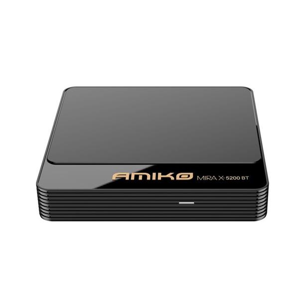 Grote foto retourdeal amiko mira x 5200 bt linux tv mediastreamer bluetooth editie telecommunicatie zenders en ontvangers