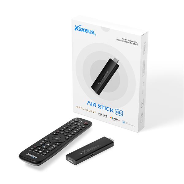 Grote foto retour product xsarius air tv stick 4k uhd telecommunicatie zenders en ontvangers