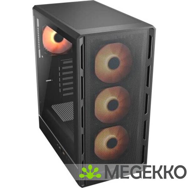 Grote foto cougar gaming airface pure pro midi tower zwart computers en software behuizingen en kasten