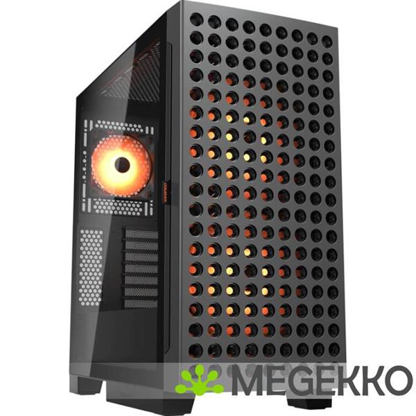 Grote foto cougar gaming airface eco rgb midi tower zwart computers en software behuizingen en kasten