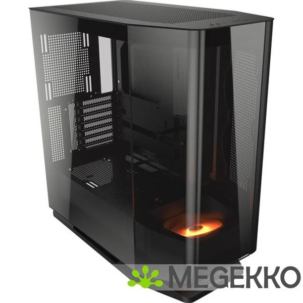 Grote foto cougar gaming fv270 midi tower zwart computers en software behuizingen en kasten