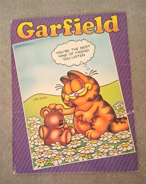 Grote foto 3 vintage mappen van garfield 1978 verzamelen stripfiguren