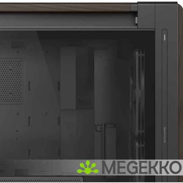 Grote foto asus proart pa602 wood edition modern black computers en software behuizingen en kasten