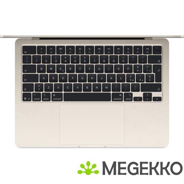 Grote foto apple macbook air 2026 13.6 m5 starlight computers en software overige computers en software