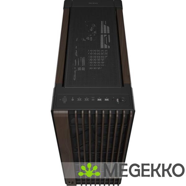 Grote foto asus proart pa602 wood edition modern black computers en software behuizingen en kasten