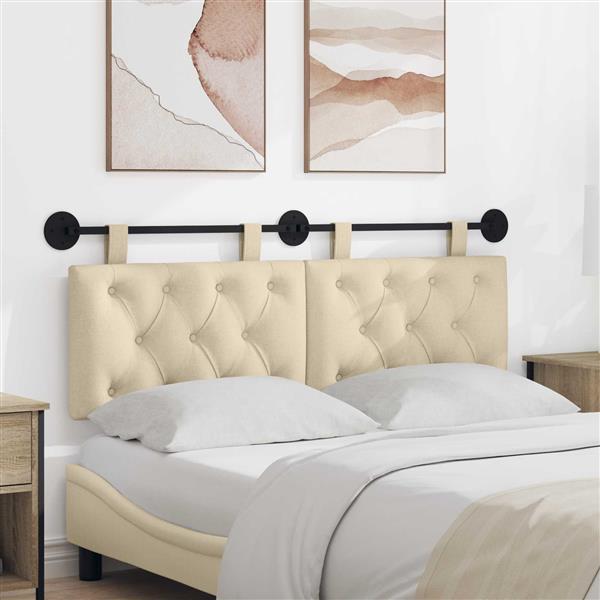 Grote foto vidaxl hangend hoofdeinde cr me stof antiek en kunst stoelen en banken