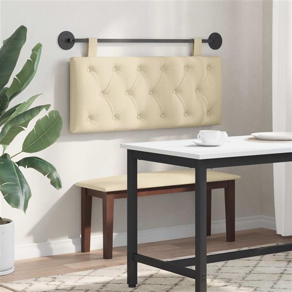 Grote foto vidaxl hangend hoofdeinde cr me stof antiek en kunst stoelen en banken