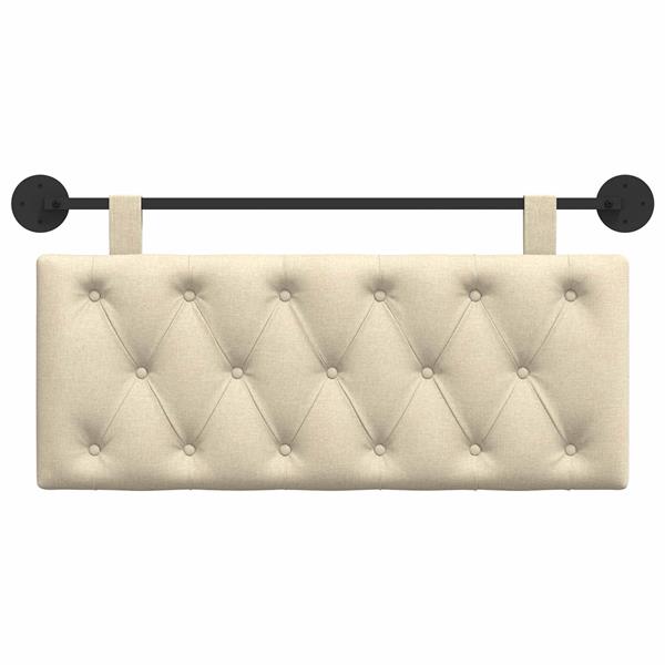 Grote foto vidaxl hangend hoofdeinde cr me stof antiek en kunst stoelen en banken