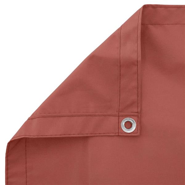 Grote foto vidaxl balkon scherm 120 x 200 cm pu gecoat oxford alu tuin en terras overige tuin en terras